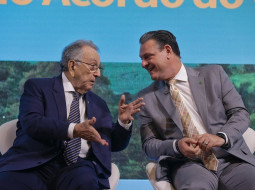 Irmãos Brant - Na CNA, ministro Fávaro destacou a importância do alinhamento do setor agropecuário para o Acordo do Clima