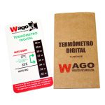 Irmãos Brant - Termômetro Digital Cartão